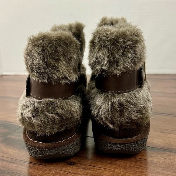 Bass Durango Brown Suede Booties - Size 7 - Picture 5 of 12